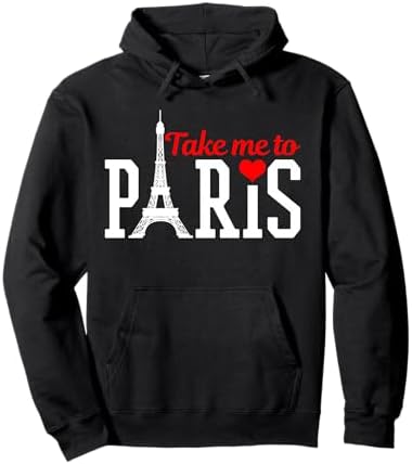 Amazon.com: Paris - I love Paris Pullover Hoodie : Clothing, Shoes